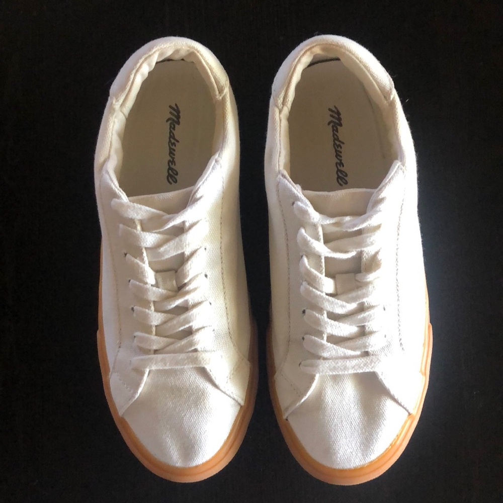 Madewell Canvas White Sneakers